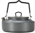 Camping Tea Kettle Portable Camp Coffee Tea Pot Lightweight Aluminum Water Boiler for Backpacking Picnic Fishing 0.8L