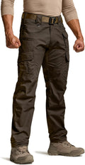 Men's Tactical Pants, Water Resistant Ripstop Cargo Pants, Lightweight EDC Work Hiking Pants, Outdoor Apparel