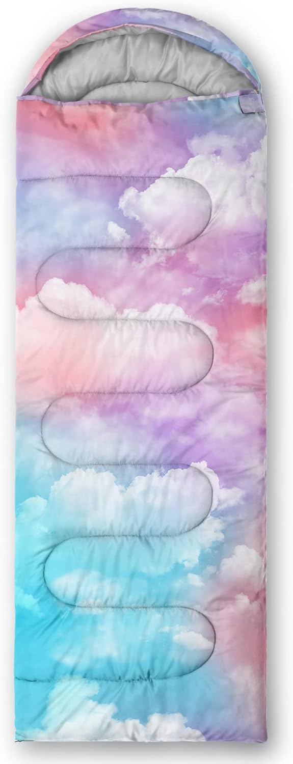 Camping Sleeping Bags,3 Season Warm & Cool Weather,Lightweight,Waterproof Sleeping Bags for Adults & Kids,Traveling,and Outdoors,Camping Gear Equipment